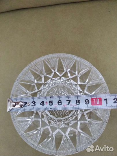 Пепельница хрустальная СССР