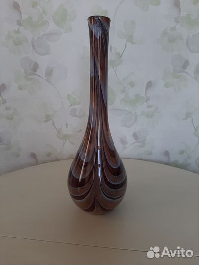 Ваза декоративная стекло