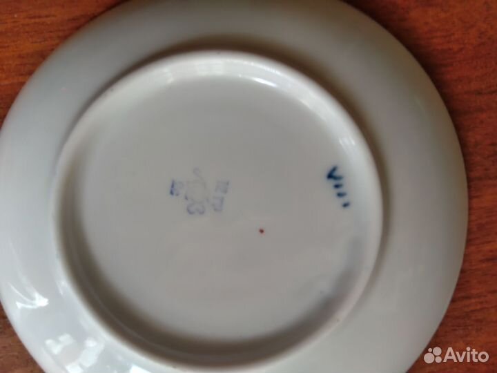 Чашка с блюдцем лфз СССР