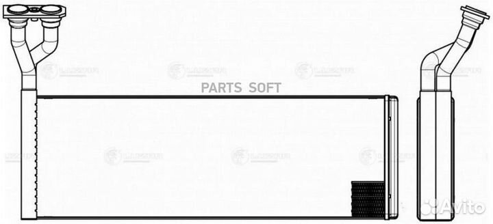 Радиатор отопителя для автомобилей Scania 4-series