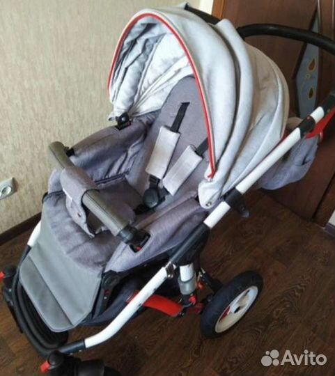 Коляска 2в1 Adamex gloria rainbow collection