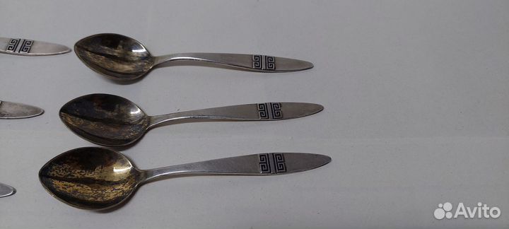 Кофейные серебряные Ложки. 916 проба