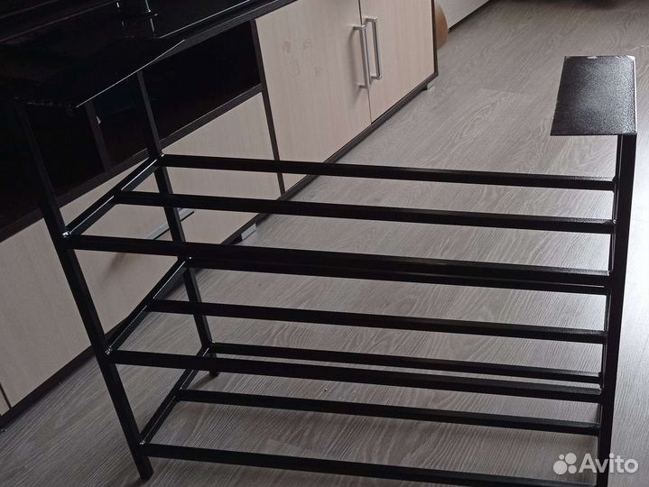 Обувница в прихожую. Мебель лофт