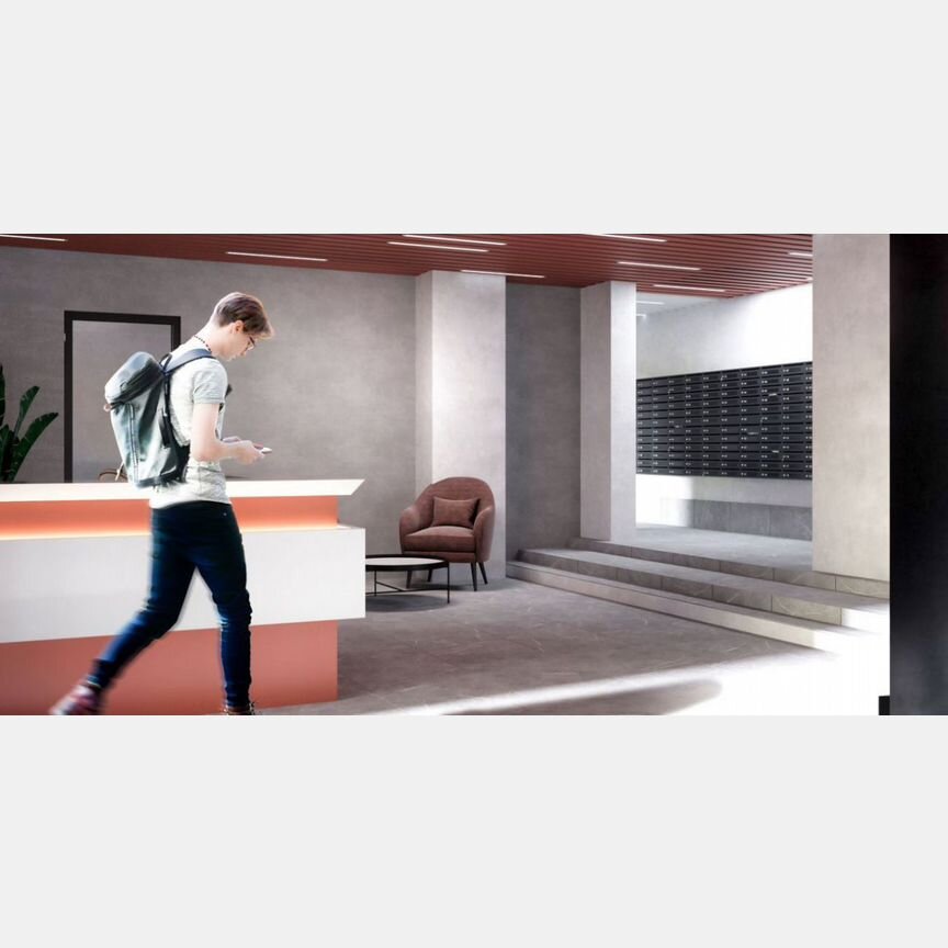 Апартаменты-студия, 12,3 м², 9/9 эт.