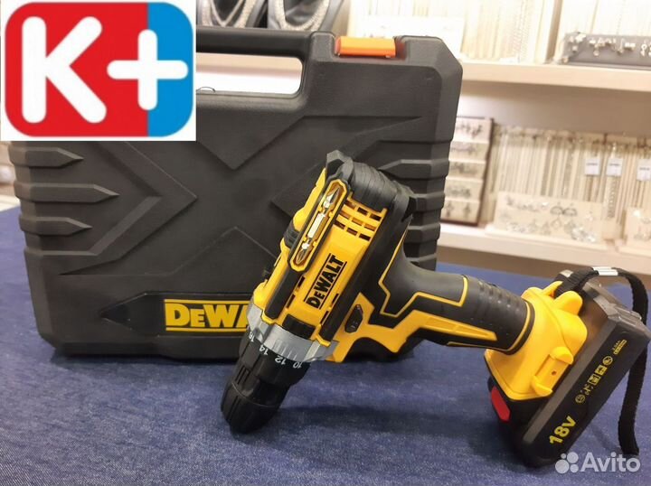 Шуруповерт dewalt 18v