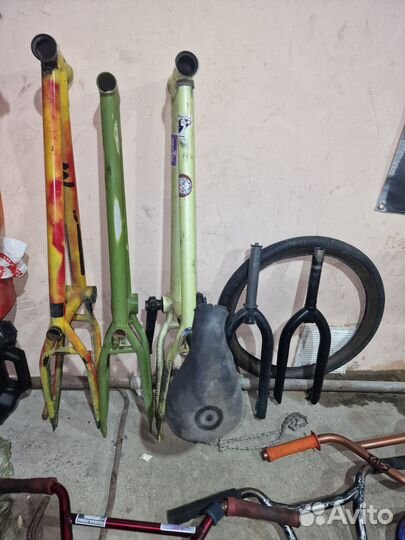 Запчасти на bmx