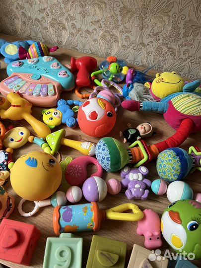Погремушки игрушки пакетом