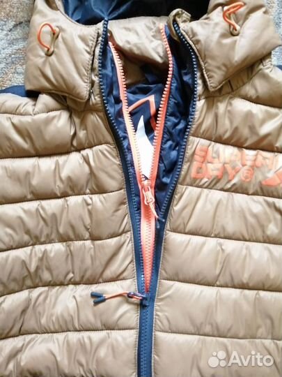 Куртка мужская зимняя (пуховик) Superdry б\у