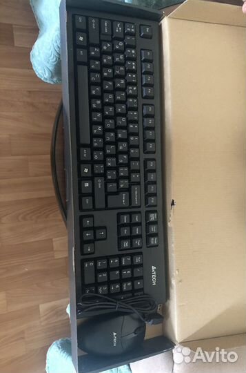 Беспроводная клавиатура и мышь Atech