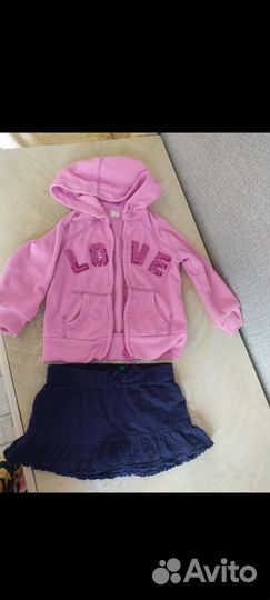Детские вещи пакетом для девочек