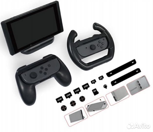 Набор аксессуаров dobe Super Game Kit для Nintendo