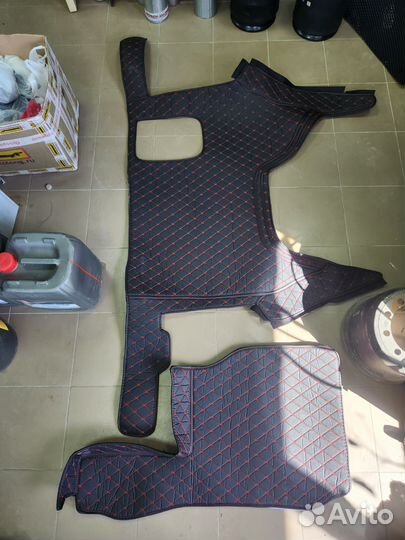 Ковры 3D из экокожи на Dongfeng GX