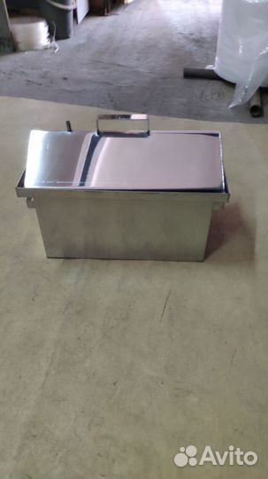 Коптильня домиком с гидрозатвором