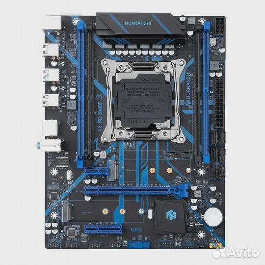 Материнская плата с процессором huananzhi X99-QD4