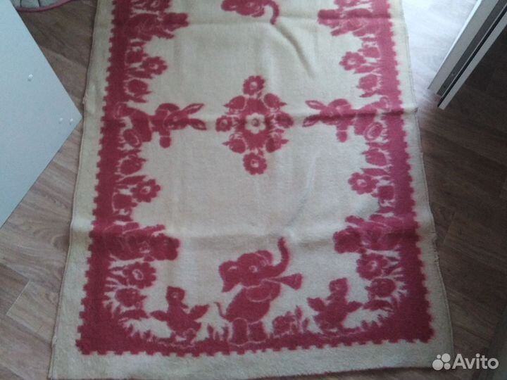 Одеяло детское шерстяное