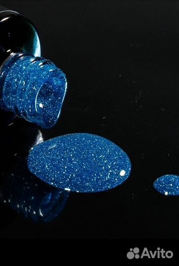 Гель лак светоотражающий с блестками