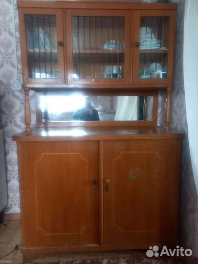 Шкаф сервант, СССР, б/у