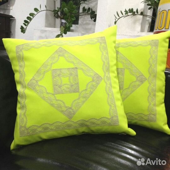 Интерьерная подушка handmade