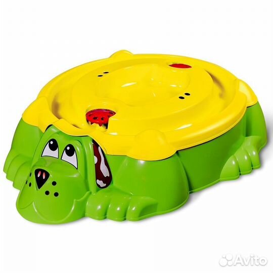 Песочница Sheffilton kids Собачка с крышкой 432