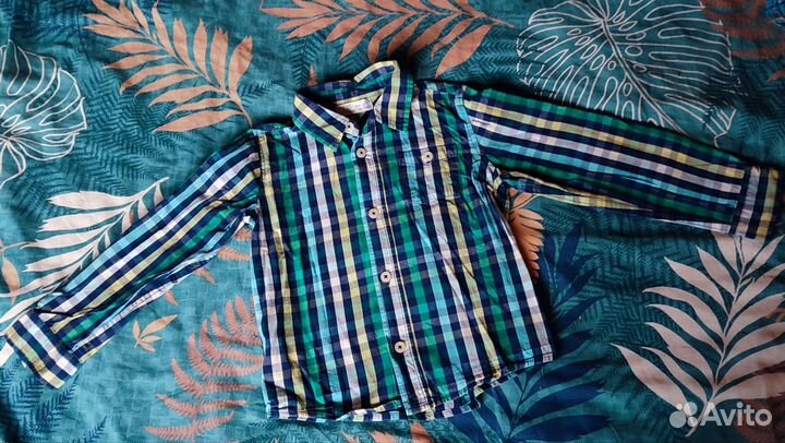 Рубашка на мальчика 98-104