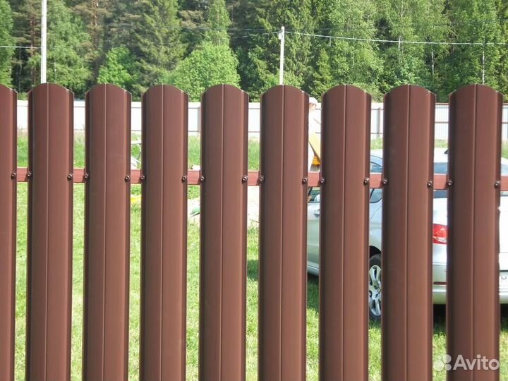 Металлоштакетник, Евроштакетник для забора