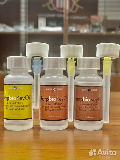 Масла для медных духовых инструментов BerpBioOil