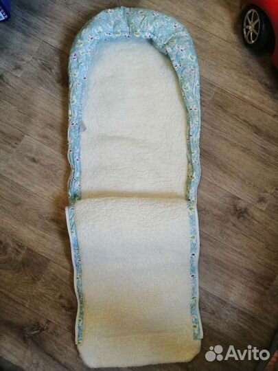 Конверт в коляску на овчине