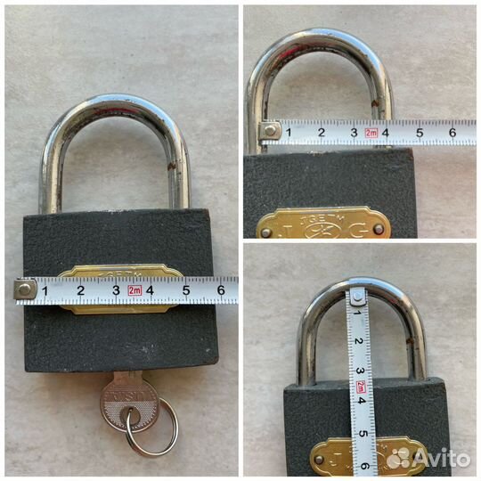 Замок навесной висячий вс гаражный
