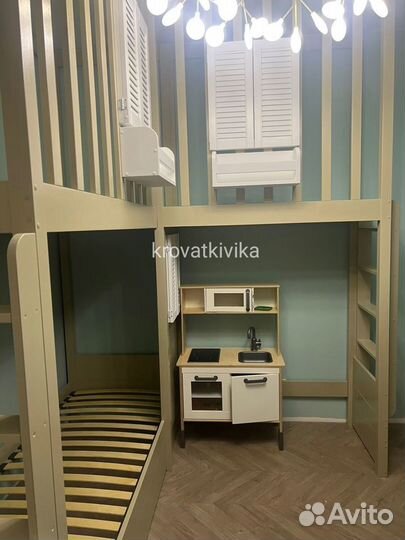 Угловой комплект детских кроватей