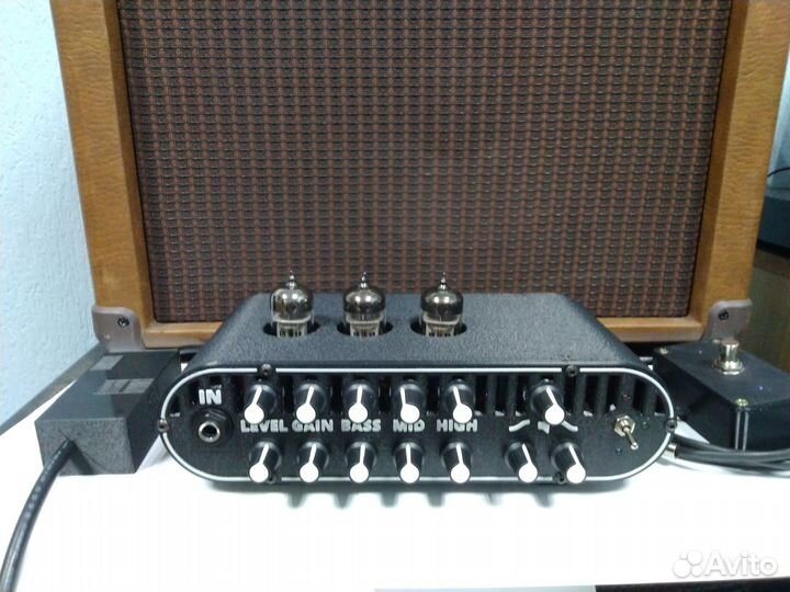 Гитарный ламповый предусилитель + усилитель