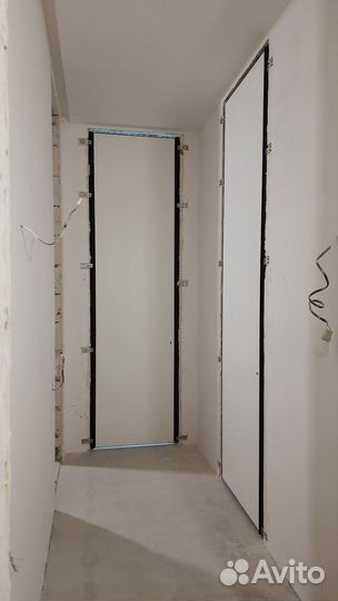 Установка межкомнатных дверей