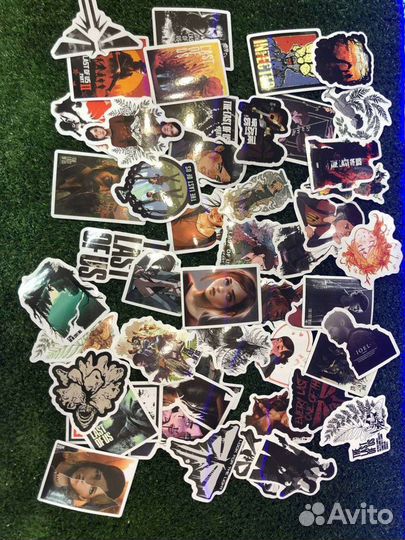 Игровые стикеры/наклейки 2077/Spider-man/GTA/LOL