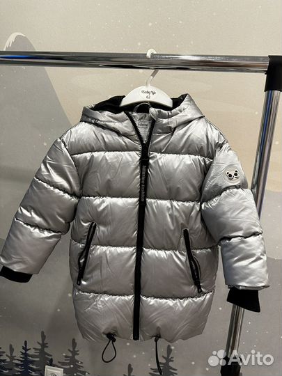 Куртка пальто для девочки 98
