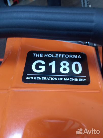 2) Бензопила Holzzfforma (G 180)