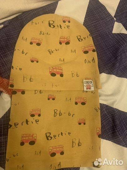 Шапка и снуд для мальчика