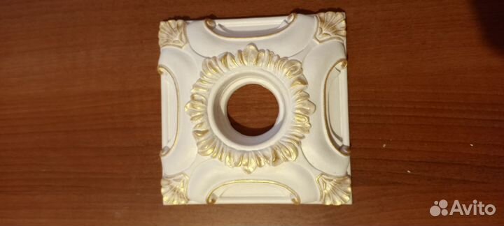 Гипсовый светильник