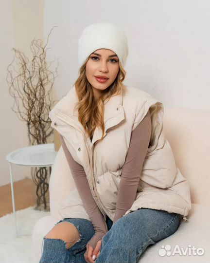 Шапка зимняя женская