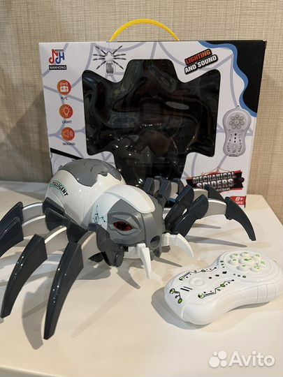 Паук на пульте управления