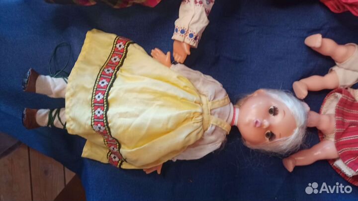 Куклы СССР гдр в национальной одежде цены разные