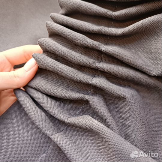 Шторы канвас качественный пошив 4м(2шт по 2 метра)