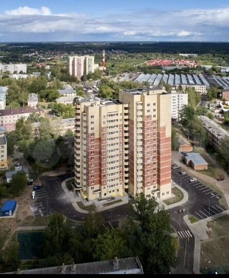 2-к. квартира, 54,8 м², 13/16 эт.