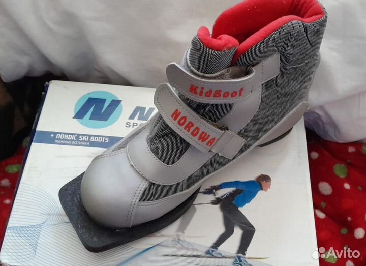 Лыжные ботинки Nordway 2 пары 34-35, 35-36