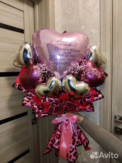 Крафт-букеты из шаров