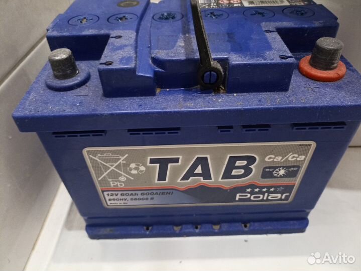 Аккумулятор б\у 60 ан