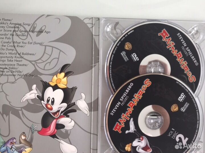 Сборник DVD мультсериала Animaniacs(75 серий) на а