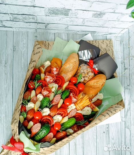 Съедобные букеты для мужчин