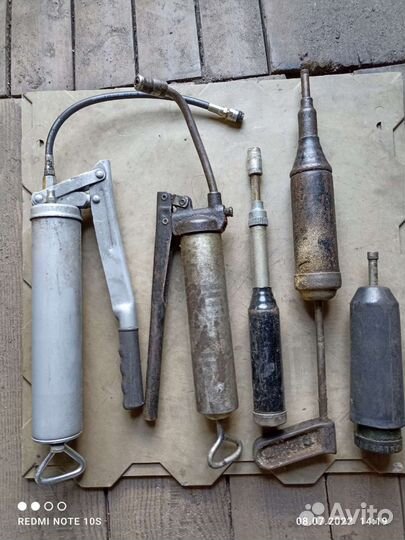 Шприци для смазки