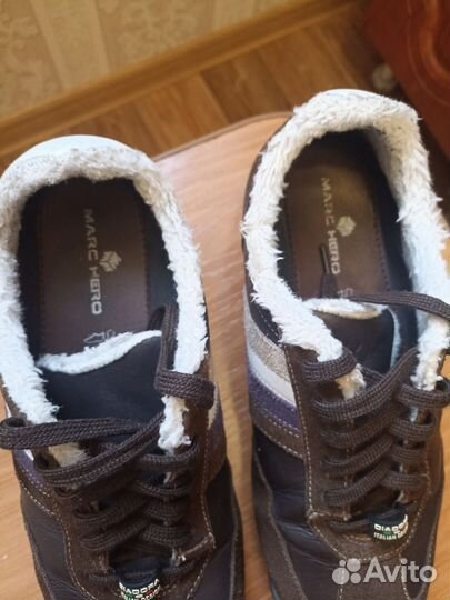 Мужские демисезонные красовки утеплённые