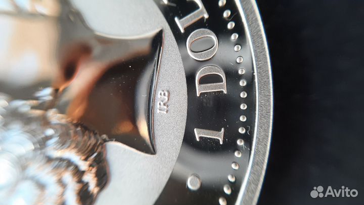 Серебряная монета 1 доллар