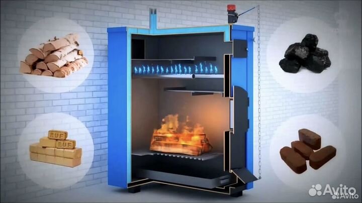 Твердотопливные Котлы длительного горения